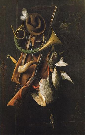 William Michael Harnett After the Hunt oil painting image